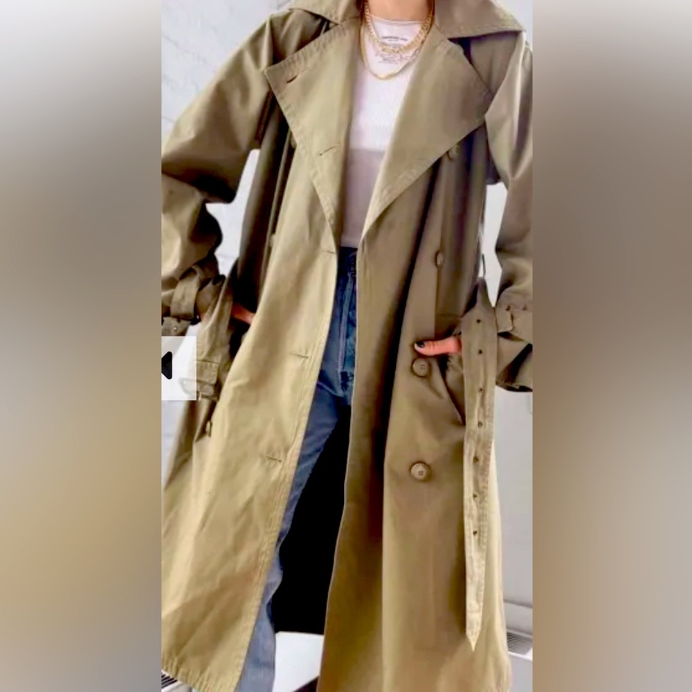 - Yves Saint Laurent trench coat